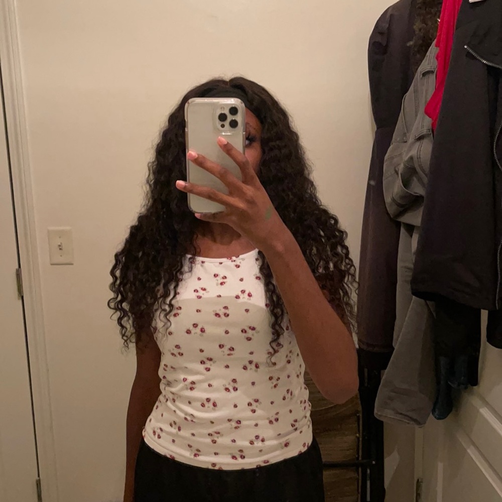 small floral shirt